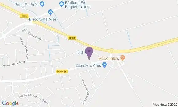 Localisation Crédit Agricole Agence d