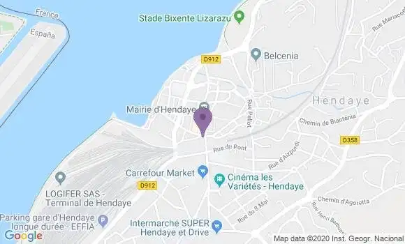 Localisation Crédit Agricole Agence d