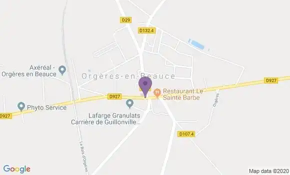 Localisation Crédit Agricole Agence d