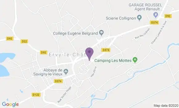 Localisation Crédit Agricole Agence d
