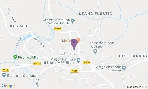 Localisation Crédit Agricole Agence d