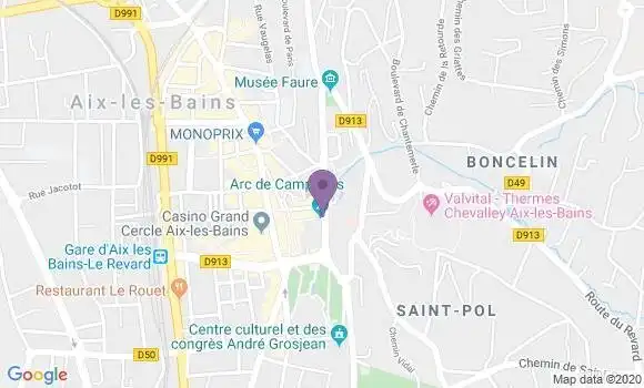 Localisation Crédit Agricole Agence d