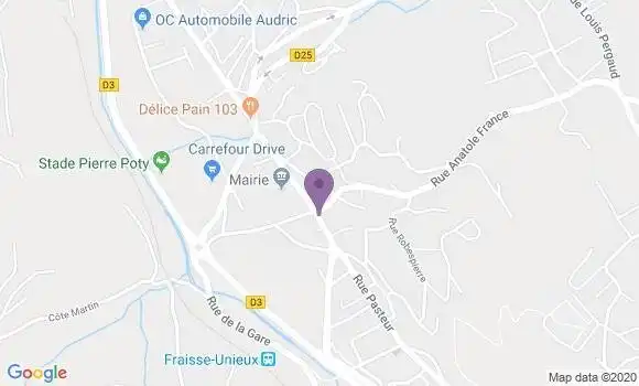 Localisation Crédit Agricole Agence d