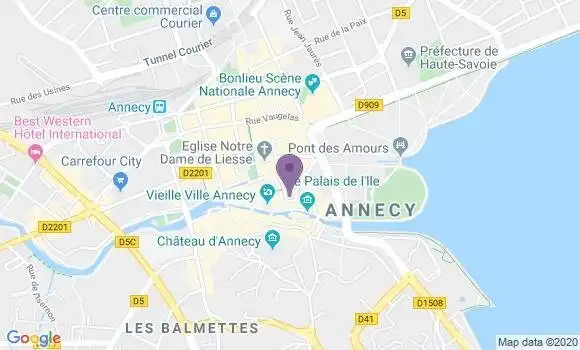 Localisation Crédit Agricole Agence d