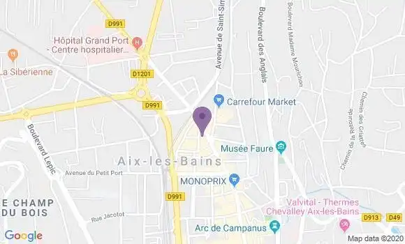 Localisation Crédit Agricole Agence d