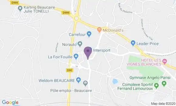 Localisation Crédit Agricole Agence de Beaucaire Forum