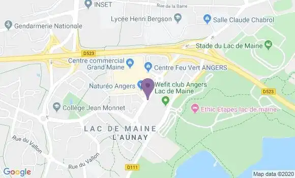 Localisation Crédit Agricole Agence d