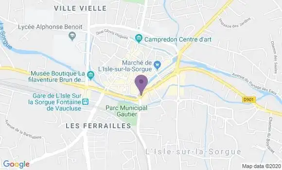 Localisation Crédit Agricole Agence de L