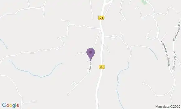 Localisation Crédit Agricole Agence de Rians