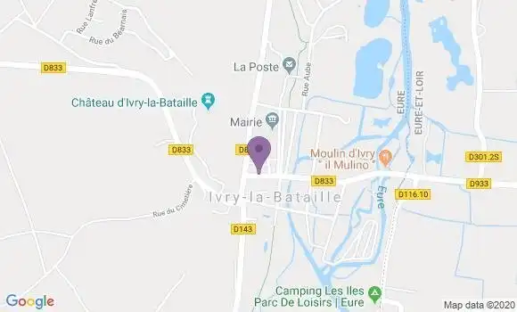 Localisation Crédit Agricole Agence d