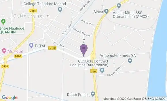 Localisation Crédit Agricole Agence d