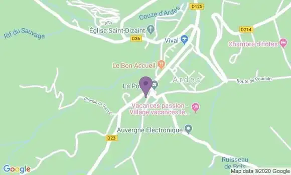 Localisation Crédit Agricole Agence d
