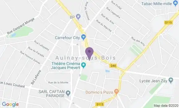 Localisation LCL Agence d