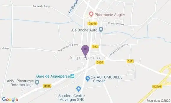 Localisation Crédit Agricole Agence d