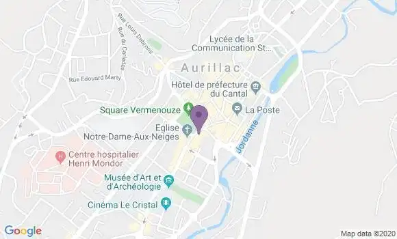 Localisation Crédit Agricole Agence d
