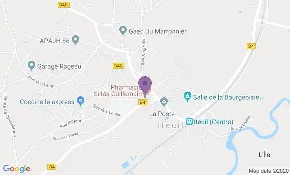 Localisation Crédit Agricole Agence d