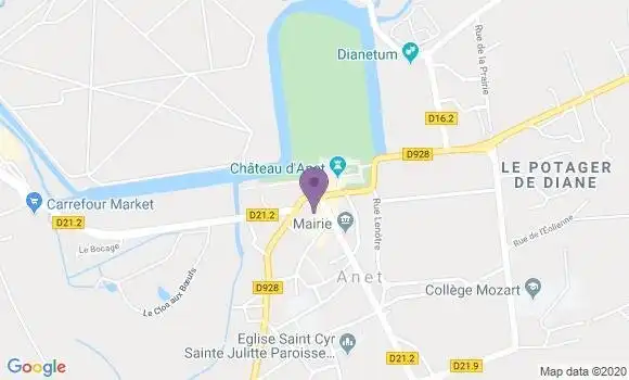 Localisation Crédit Agricole Agence d