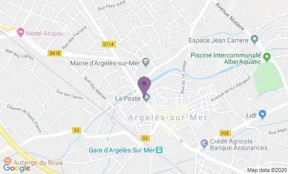 Localisation LCL Agence d