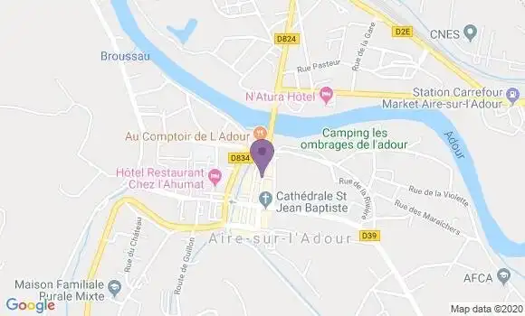 Localisation Crédit Agricole Agence d