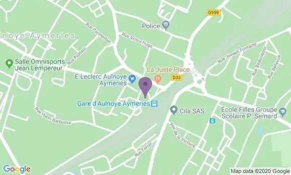 Localisation Crédit Agricole Agence d