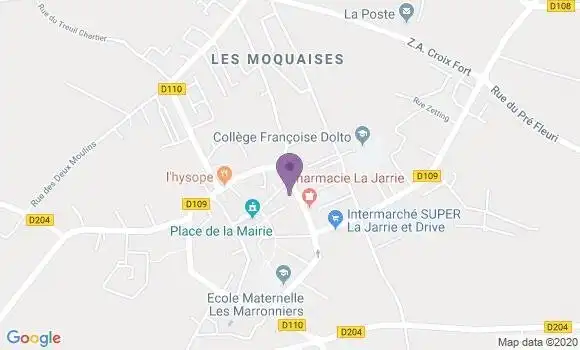 Localisation Crédit Agricole Agence de La Jarrie