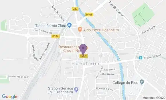 Localisation Crédit Agricole Agence d