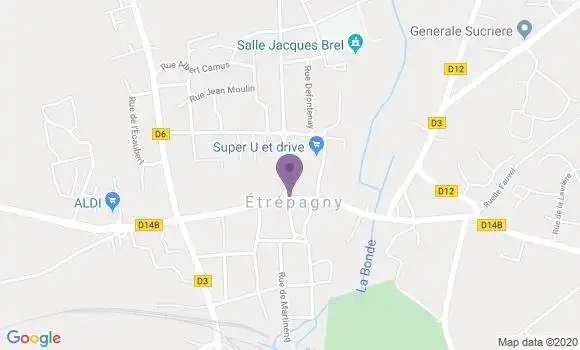 Localisation LCL Agence d