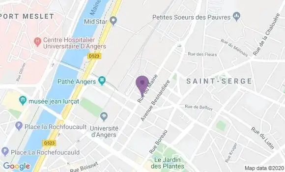 Localisation Crédit Agricole Agence d