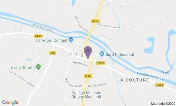 Localisation Crédit Agricole Agence d