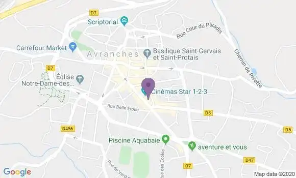Localisation LCL Agence d