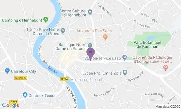 Localisation Crédit Agricole Agence d