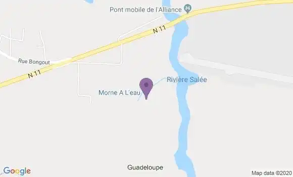 Localisation Crédit Agricole Agence de Saint François