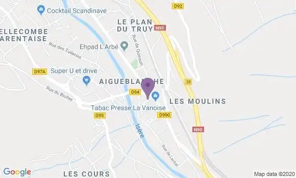 Localisation Crédit Agricole Agence d