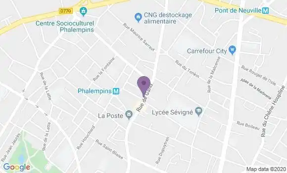 Localisation Crédit Agricole Agence de Tourcoing Rue de Gand