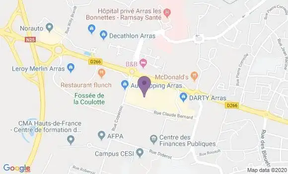 Localisation Crédit Agricole Agence d
