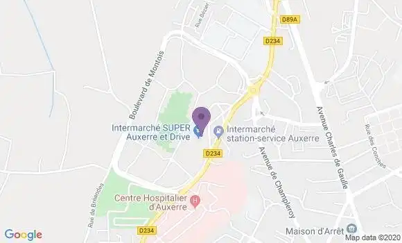 Localisation Crédit Agricole Agence d
