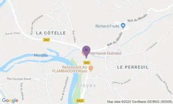 Localisation Crédit Agricole Agence d