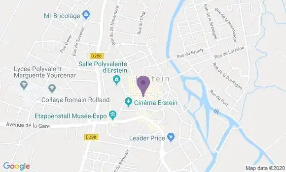 Localisation Crédit Agricole Agence d