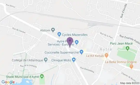 Localisation Crédit Agricole Agence d