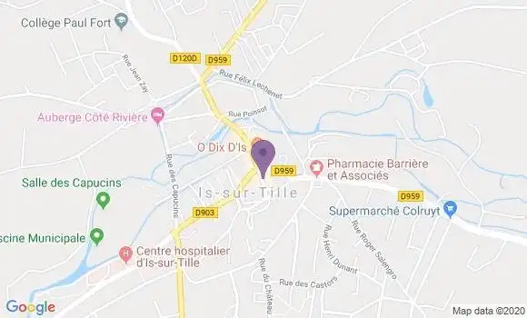 Localisation Crédit Agricole Agence d