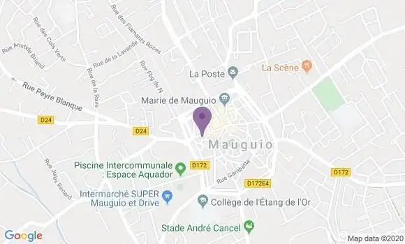 Localisation LCL Agence de Mauguio
