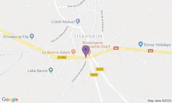 Localisation Crédit Agricole Agence d
