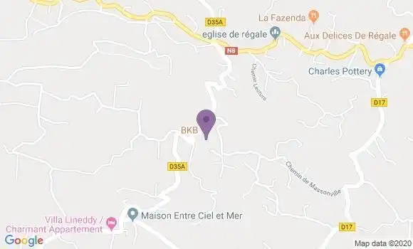 Localisation Crédit Agricole Agence de Le Marin