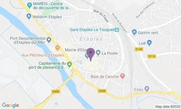 Localisation Crédit Agricole Agence d