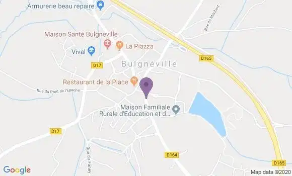 Localisation Crédit Agricole Agence de Bulgnéville
