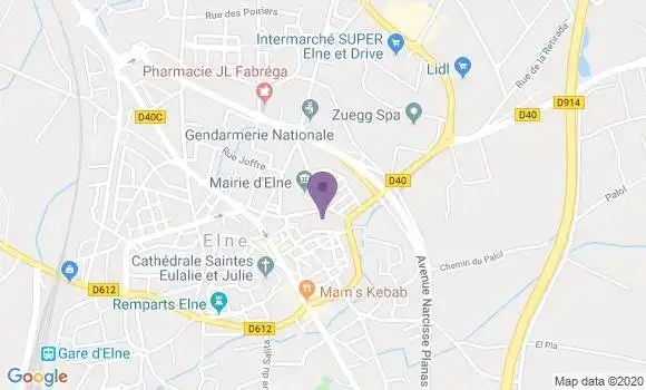 Localisation Crédit Agricole Agence d