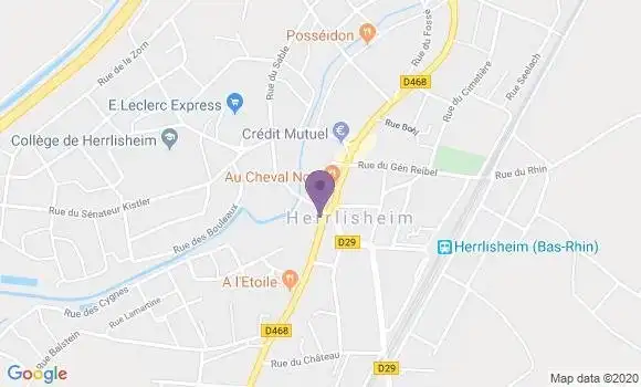 Localisation Crédit Agricole Agence d
