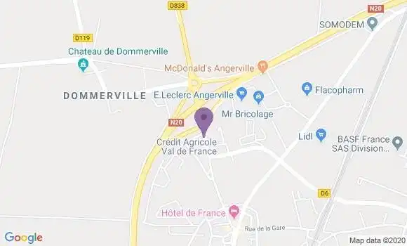 Localisation Crédit Agricole Agence d