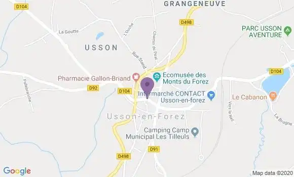 Localisation Crédit Agricole Agence d