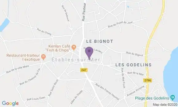 Localisation Crédit Agricole Agence d